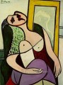 El durmiente con el espejo Marie Therese Walter 1932 cubismo Pablo Picasso